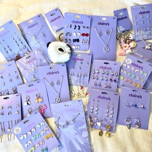 WOW 8 Claire's Earring Sets NEW Party Gifts Birthday Favors